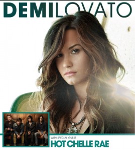 Demi Lovato and Hot Chelle Rae