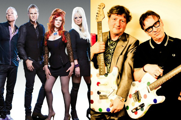 The B-52s and Squeeze