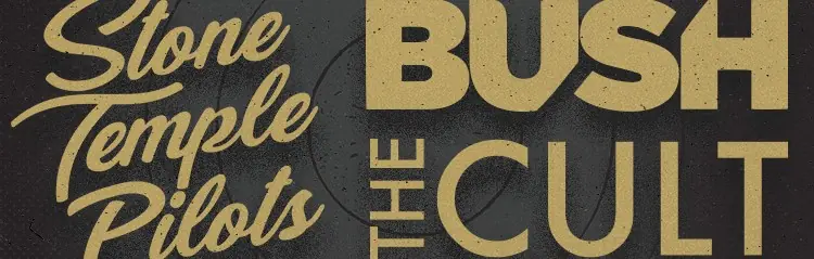 The Cult, Stone Temple Pilots & Bush