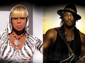 Mary J. Blige and D’angelo_Bank of America Pavilion