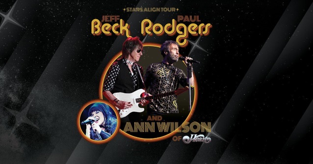 Jeff Beck, Paul Rodgers & Ann Wilson