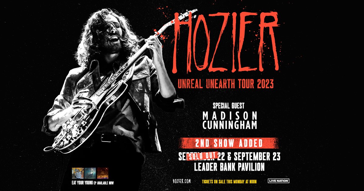 hozier tour boston 2023